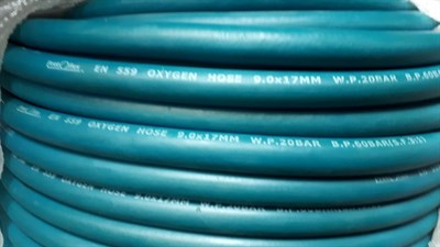 Рукав для сварки 9мм Blue Oxygen hose 20 bar (Protoflex) 1734 - фото 4557